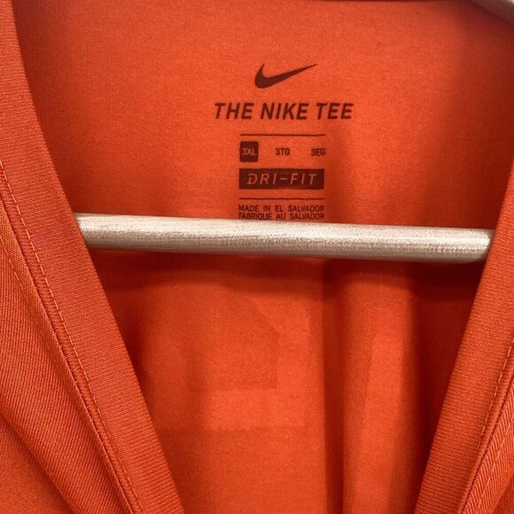 Men’s Nike Clemson Tigers Long Sleeved‎ Performance Tee Shirt- orange - XXXL - Picture 5 of 8